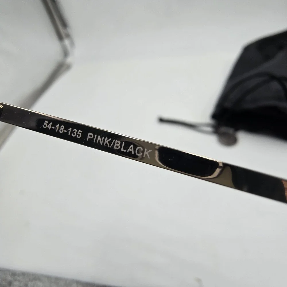 Wittnauer Ada FRAMES ONLY‎ with Soft Case 54-18-135 Pink Black Gold Metal